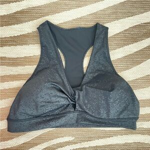 Mono B Plus size Charcoal Sports Bra